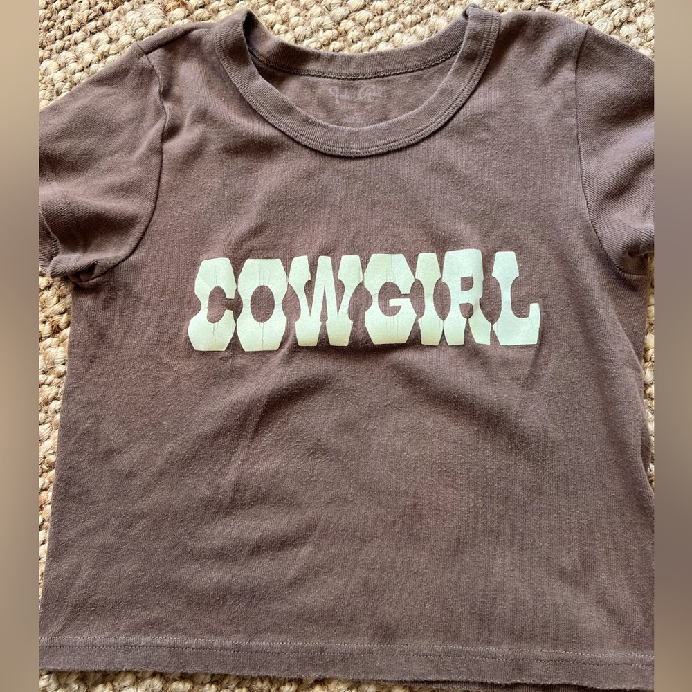 Brandy Melville/John Galt Cowboy tee, S